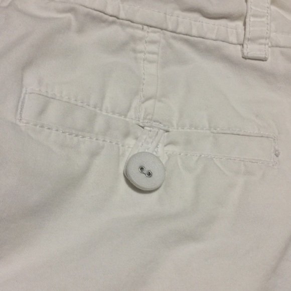 Loft White Chino Shorts - Picture 4 of 8